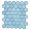 Andova Tiles SAMPLE- Honoro Straight Edge Glass Mosaic Tile SAM-ANDHON807 - alternate 1